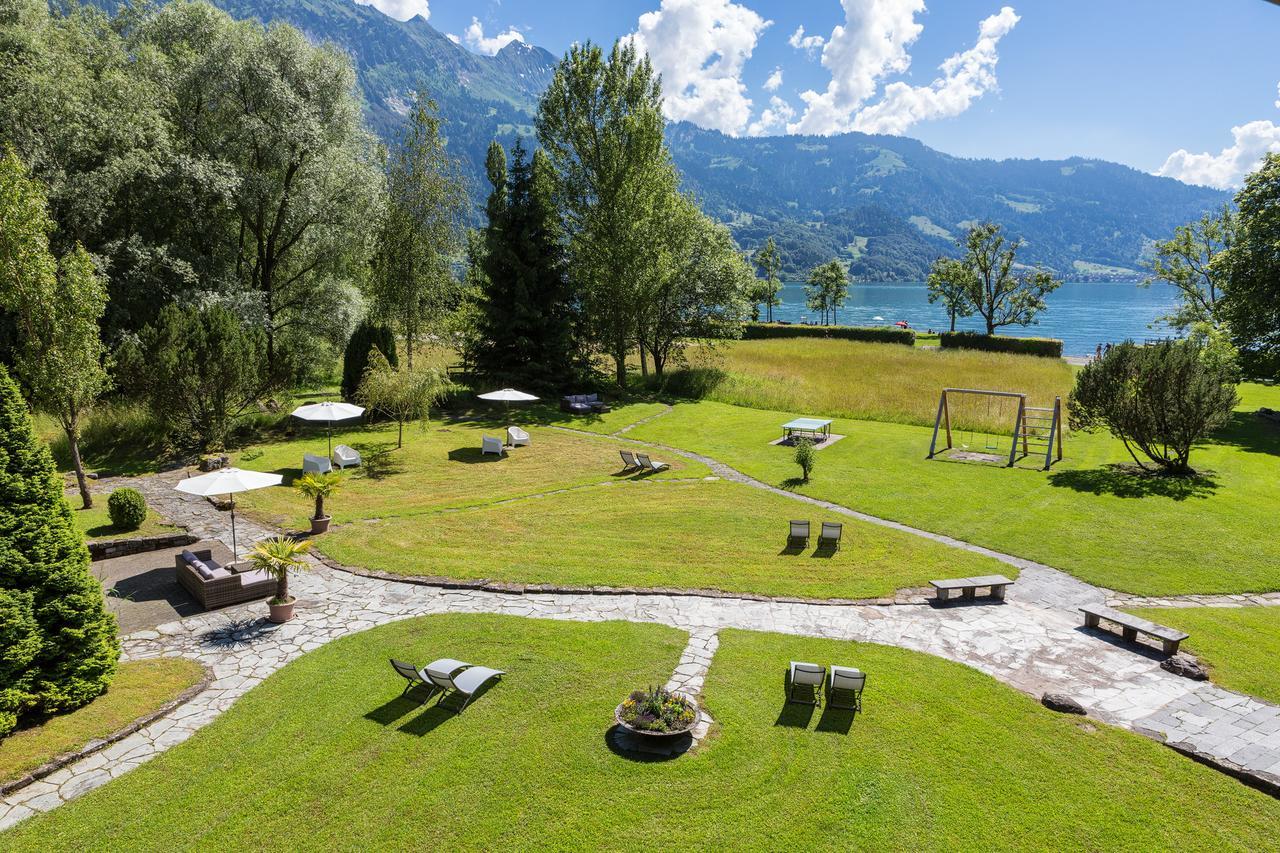 Neuhaus Golf- & Strandhotel Unterseen Buitenkant foto